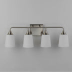 Maxim Lighting 12884SWSN Satin Nickel Hudson 4-light Bath Vanity Image 2