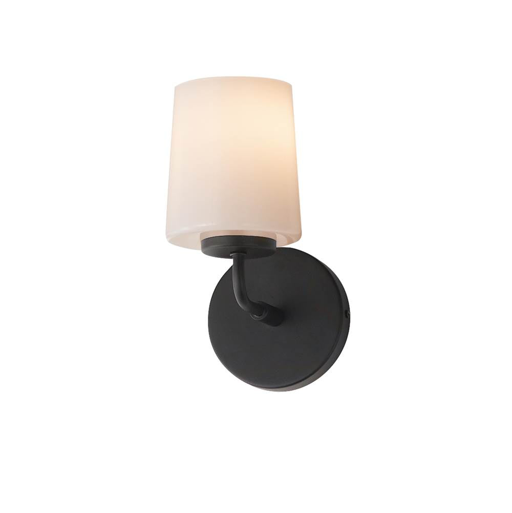 Maxim Lighting 12891WTBK Black Durham-wall Sconce Image 1