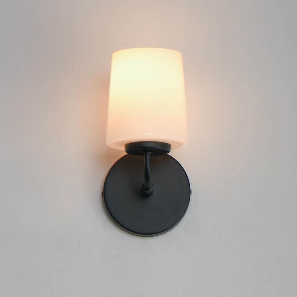 Maxim Lighting 12891WTBK Black Durham-wall Sconce Image 3