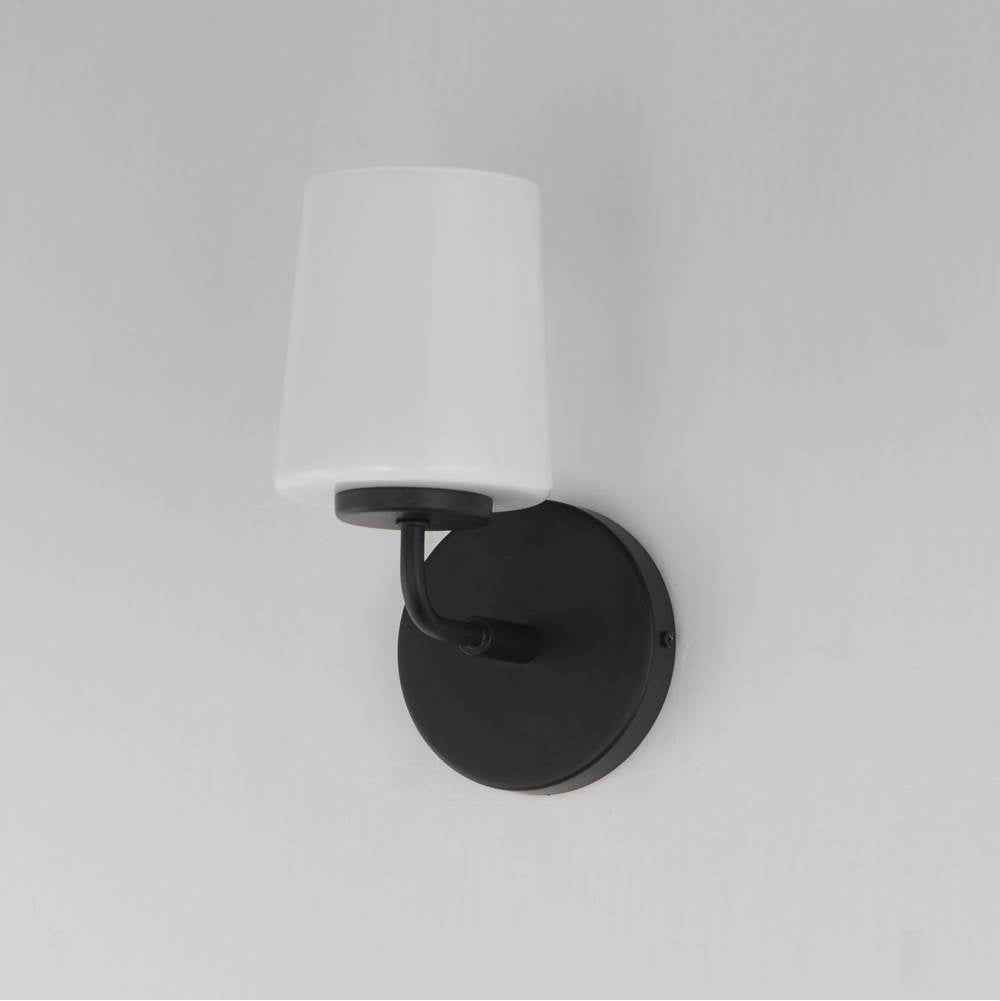 Maxim Lighting 12891WTBK Black Durham-wall Sconce Image 2