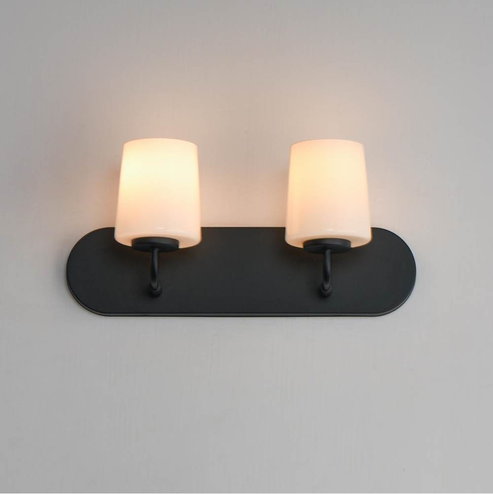 Maxim Lighting 12892WTBK Black Durham-bath Vanity Image 3