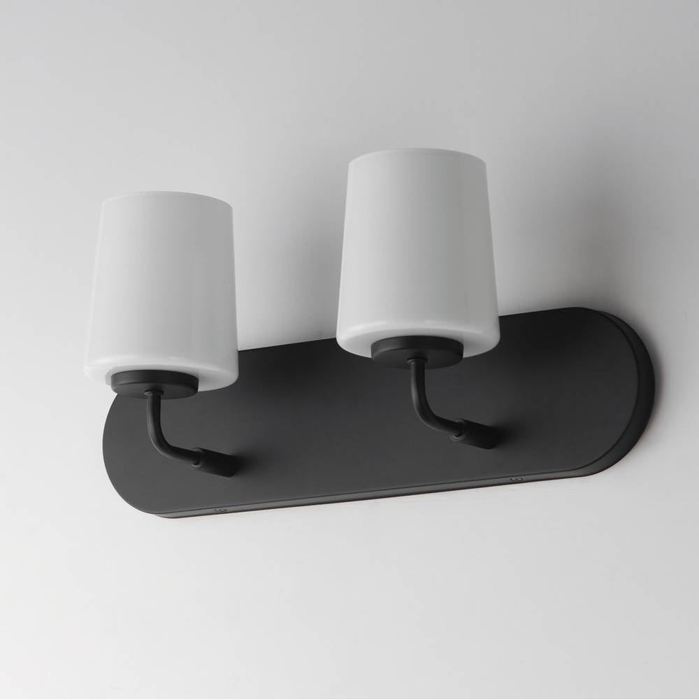 Maxim Lighting 12892WTBK Black Durham-bath Vanity Image 2