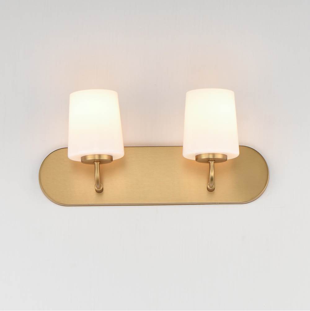 Maxim Lighting 12892WTNAB Natural Aged Brass Durham-bath Vanity Image 3