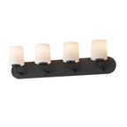 Maxim Lighting 12894WTBK Black Durham-bath Vanity Image 1