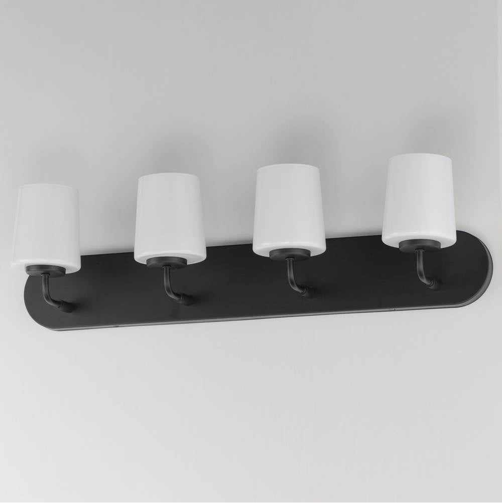 Maxim Lighting 12894WTBK Black Durham-bath Vanity Image 2