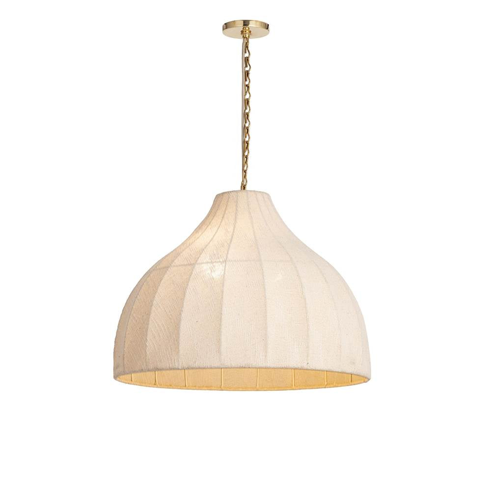 Maxim Lighting 12912LNNAB Natural Aged Brass Hearthveil Pendant Image 1