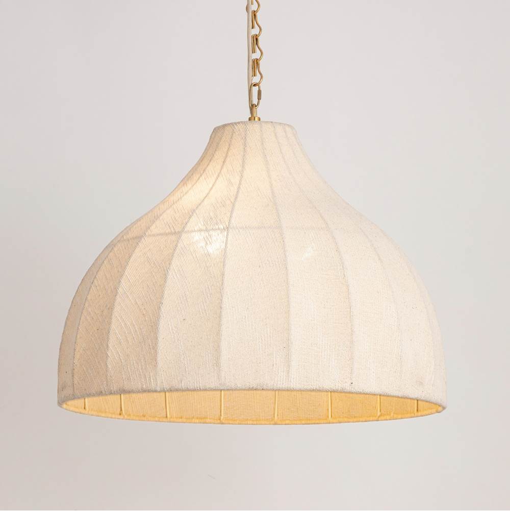 Maxim Lighting 12912LNNAB Natural Aged Brass Hearthveil Pendant Image 3