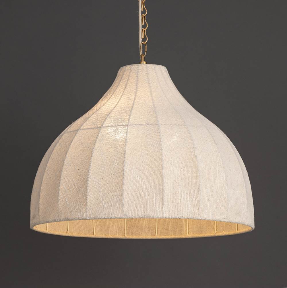 Maxim Lighting 12912LNNAB Natural Aged Brass Hearthveil Pendant Image 2