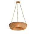 Maxim Lighting 14312NANAB Natural Aged Brass Bower 24'' Pendant Image 1
