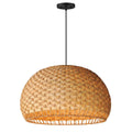 Maxim Lighting 14415NABK Black Tahiti 30'' 3-light Pendant Image 1