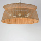 Maxim Lighting 14416NADBZ Dark Bronze Tulum 6-light Chandelier Image 4