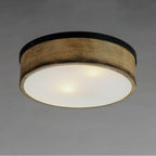 Maxim Lighting 14440DWBK  Franklin 2-light Flush Mount Image 3