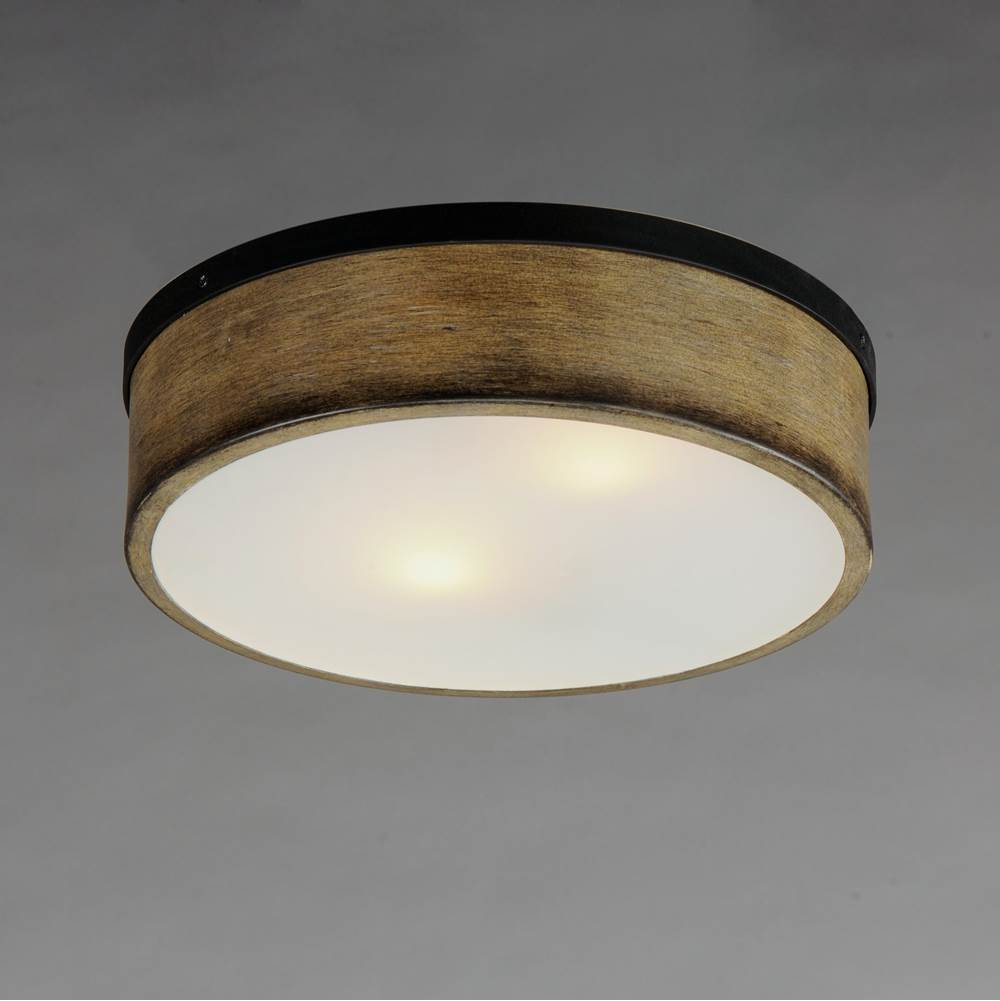 Maxim Lighting 14440DWBK  Franklin 2-light Flush Mount Image 3
