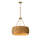 Maxim Lighting 14453NANAB Natural Aged Brass Satori 3-light Chandelier Image 1