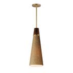 Maxim Lighting 14481GCNAB Natural Aged Brass Sumatra 1-light Pendant Image 1