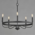Maxim Lighting 14495BK Black Frankie 5-light Chandelier Image 3