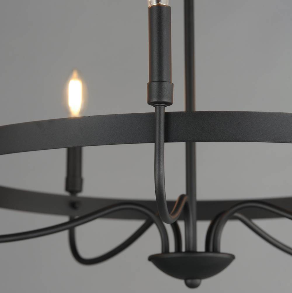 Maxim Lighting 14495BK Black Frankie 5-light Chandelier Image 2