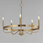 Maxim Lighting 14495HR Heritage Frankie 5-light Chandelier Image 3