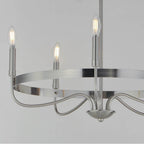 Maxim Lighting 14495SN Satin Nickel Frankie 5-light Chandelier Image 2