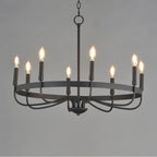 Maxim Lighting 14498BK Black Frankie 8-light Chandelier Image 3