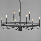 Maxim Lighting 14499BK Black Frankie 9-light Chandelier Image 3