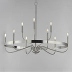 Maxim Lighting 14499SN Satin Nickel Frankie 9-light Chandelier Image 3