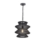 Maxim Lighting 14930BK Black Krabi 1-light Pendant Image 1