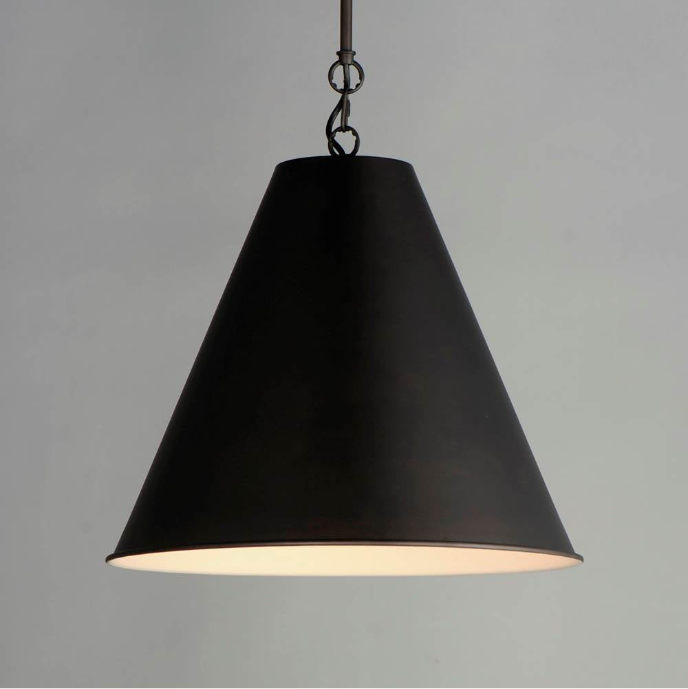 Maxim Lighting 15164CHB Chestnut Bronze Veritas 18'' 1-light Pendant Image 3