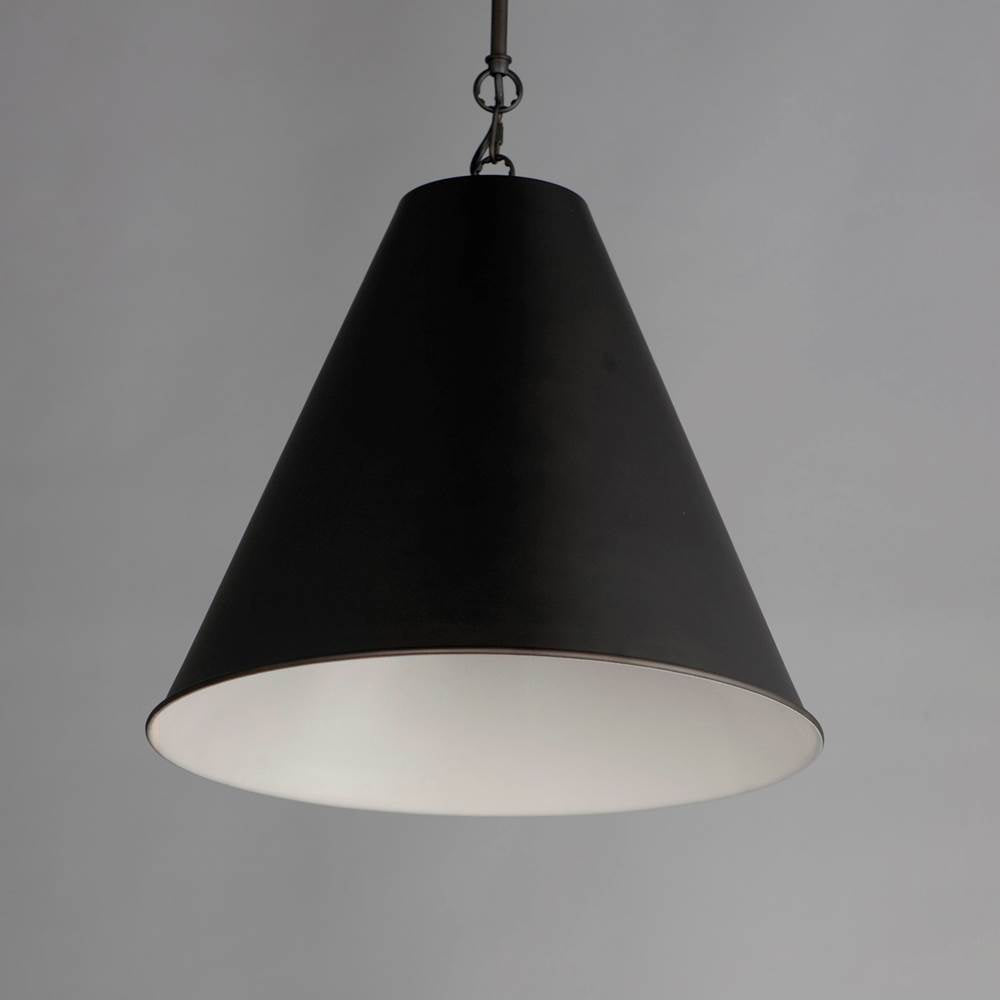 Maxim Lighting 15164CHB Chestnut Bronze Veritas 18'' 1-light Pendant Image 2