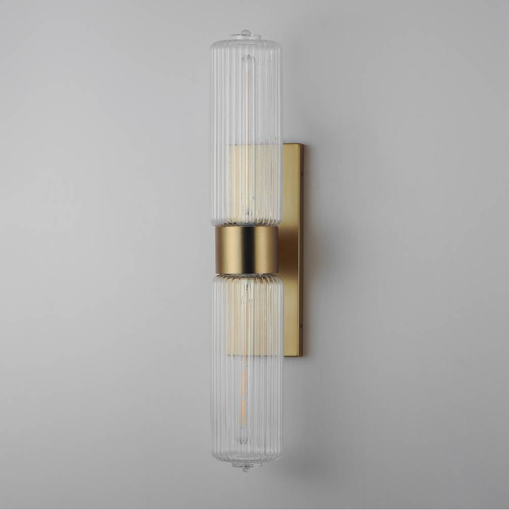Maxim Lighting 15192CRSBR Satin Brass Kasbah-wall Sconce Image 2