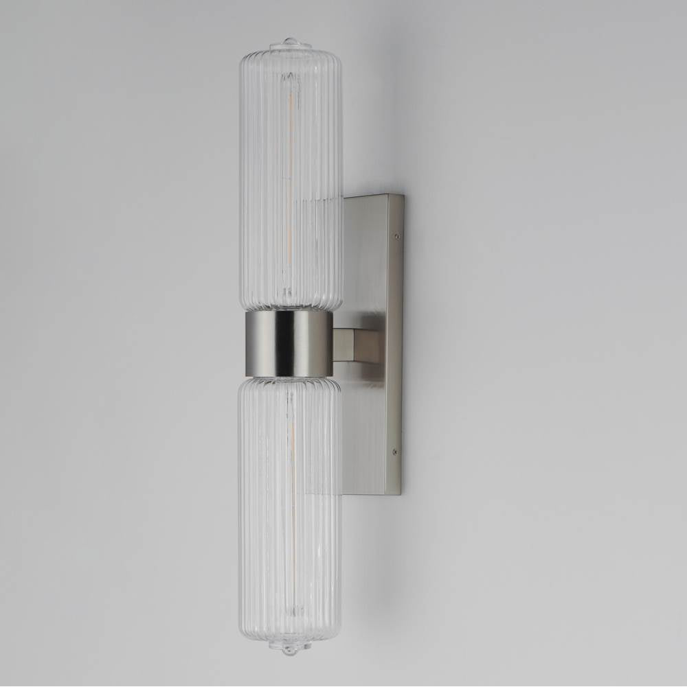 Maxim Lighting 15192CRSN Satin Nickel Kasbah-wall Sconce Image 2