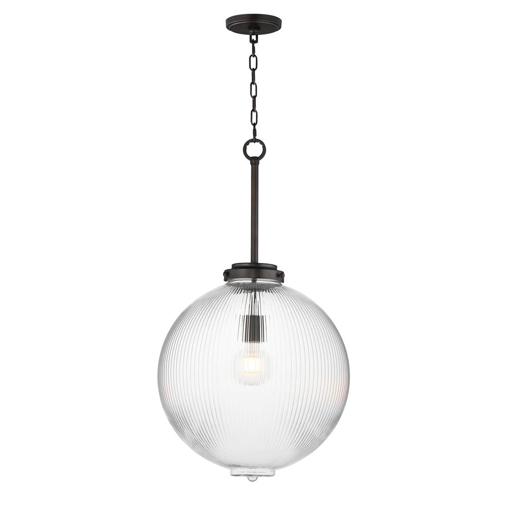 Maxim Lighting 15196CROI Oil Rubbed Bronze Kasbah-single Pendant Image 1
