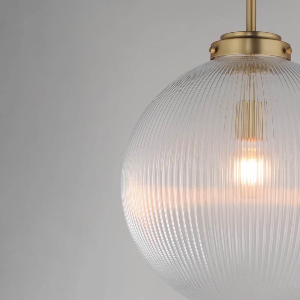 Maxim Lighting 15196CRSBR Satin Brass Kasbah-single Pendant Image 2