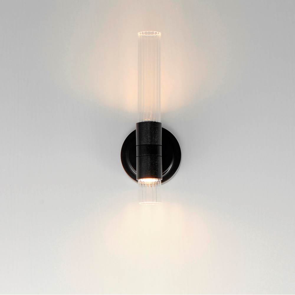 Maxim Lighting 16161CRBK Black Ovation Led Wall Sconce Image 3