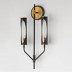 Maxim Lighting 16170CLBKAB Black,Antique Brass Regent 2-light Wall Sconce Image 2