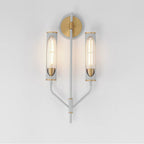 Maxim Lighting 16170CLLFGNAB Light French Gray,Natural Aged Brass Regent 2-light Wall Sconce Image 3