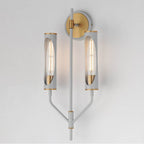 Maxim Lighting 16170CLLFGNAB Light French Gray,Natural Aged Brass Regent 2-light Wall Sconce Image 2