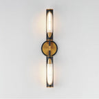 Maxim Lighting 16172CLBKAB Black,Antique Brass Regent 2-light Bath Vanity Image 3