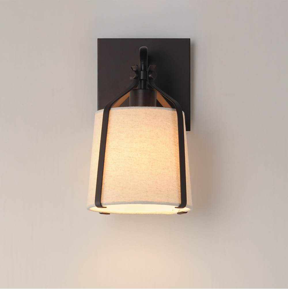 Maxim Lighting 16180OMDBZ Dark Bronze Bandera 1-light Wall Sconce Image 4