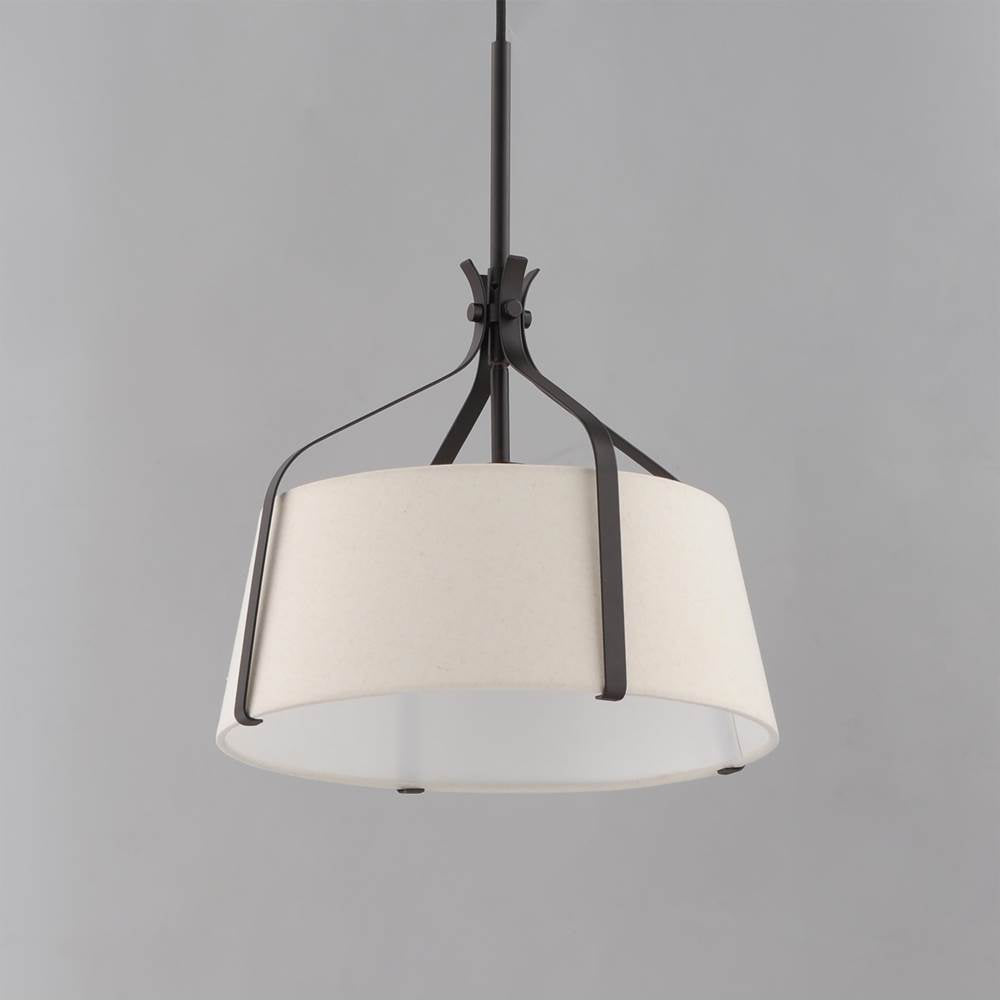 Maxim Lighting 16181OMDBZ Dark Bronze Bandera 14'' 1-light Pendant Image 3