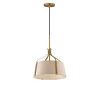 Maxim Lighting 16181WLNAB Natural Aged Brass Bandera 14'' 1-light Pendant Image 1