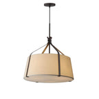 Maxim Lighting 16182OMDBZ Dark Bronze Bandera 20'' 3-light Pendant Image 1