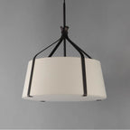Maxim Lighting 16182OMDBZ Dark Bronze Bandera 20'' 3-light Pendant Image 4