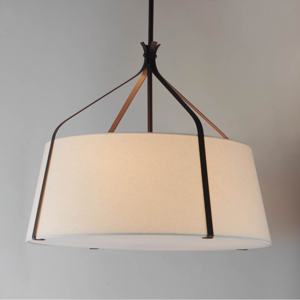 Maxim Lighting 16183OMDBZ Dark Bronze Bandera 30'' 4-light Pendant Image 4