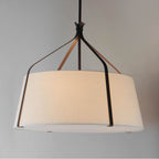 Maxim Lighting 16183OMDBZ Dark Bronze Bandera 30'' 4-light Pendant Image 4