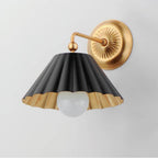 Maxim Lighting 18051BKGL Black,Gold Leaf Primrose 1-light Wall Sconce Image 3