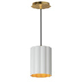 Maxim Lighting 18054MWGL Gold Leaf Primrose 1-light Pendant Image 1