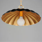 Maxim Lighting 18055BKGL Black,Gold Leaf Primrose 1-light Pendant Image 3