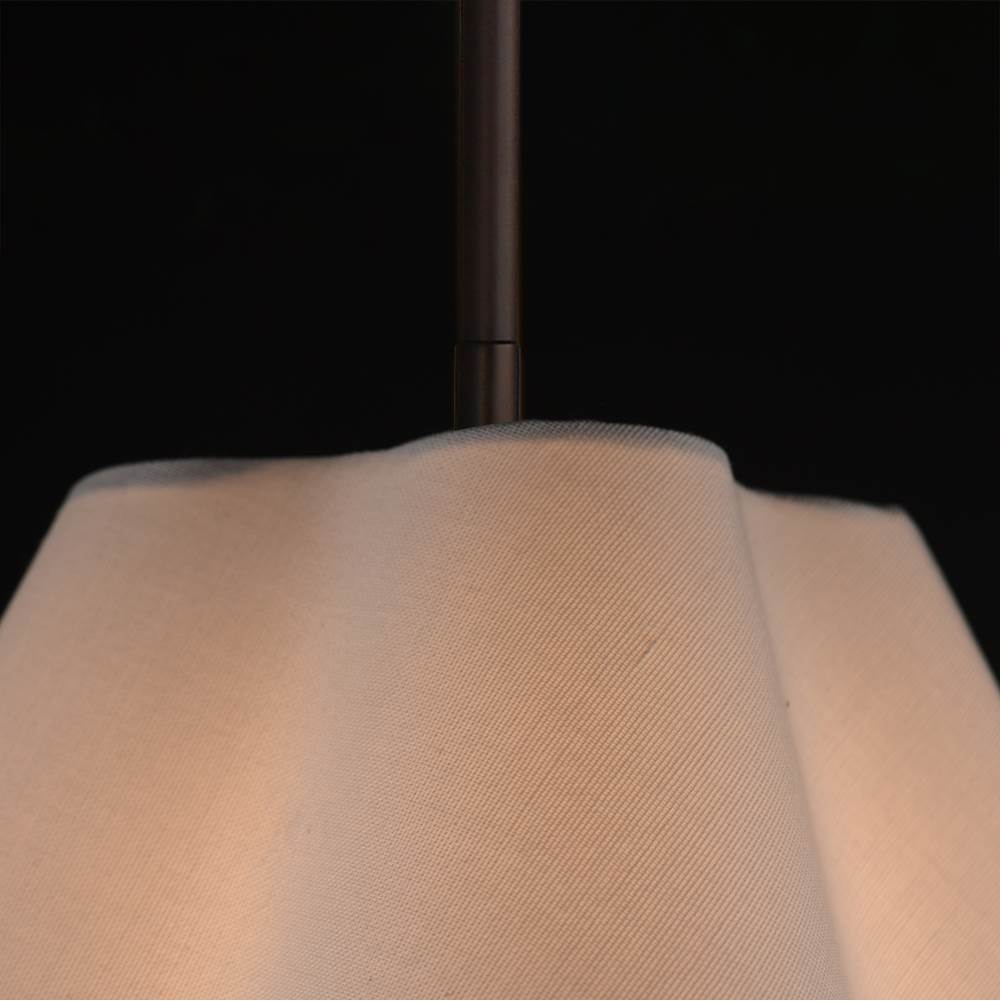 Maxim Lighting 18101WTOI Oil Rubbed Bronze Saxon 14'' Pendant Image 2