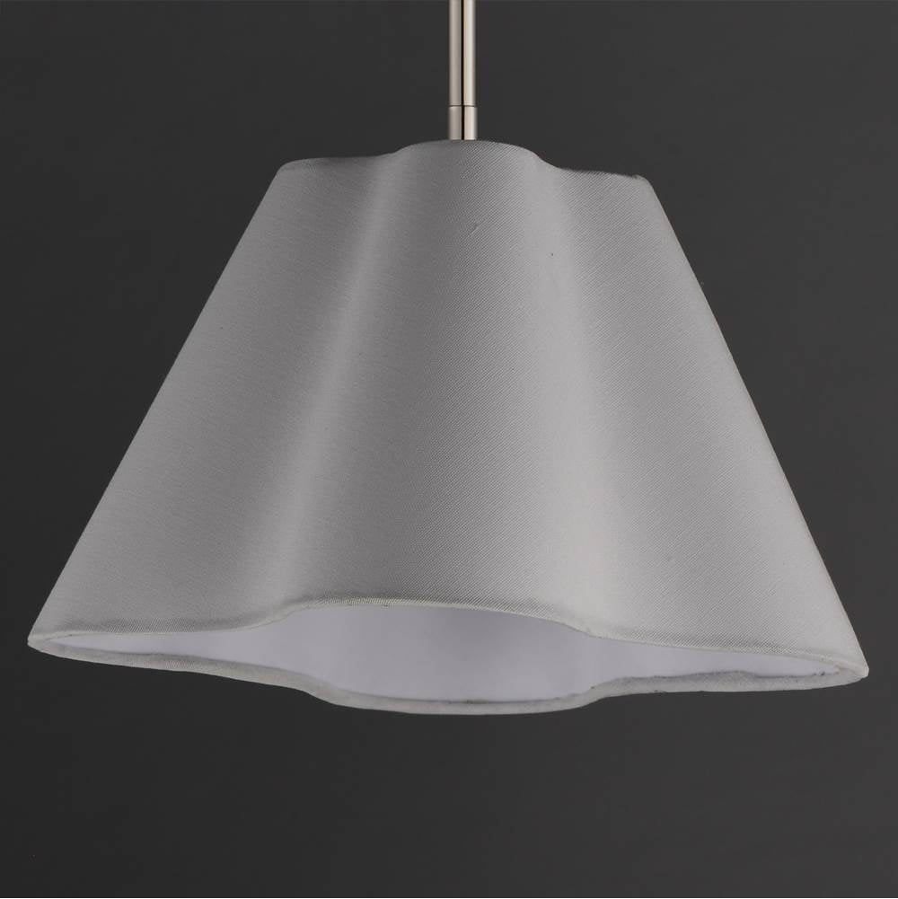 Maxim Lighting 18101WTPN Polished Nickel Saxon 14'' Pendant Image 3
